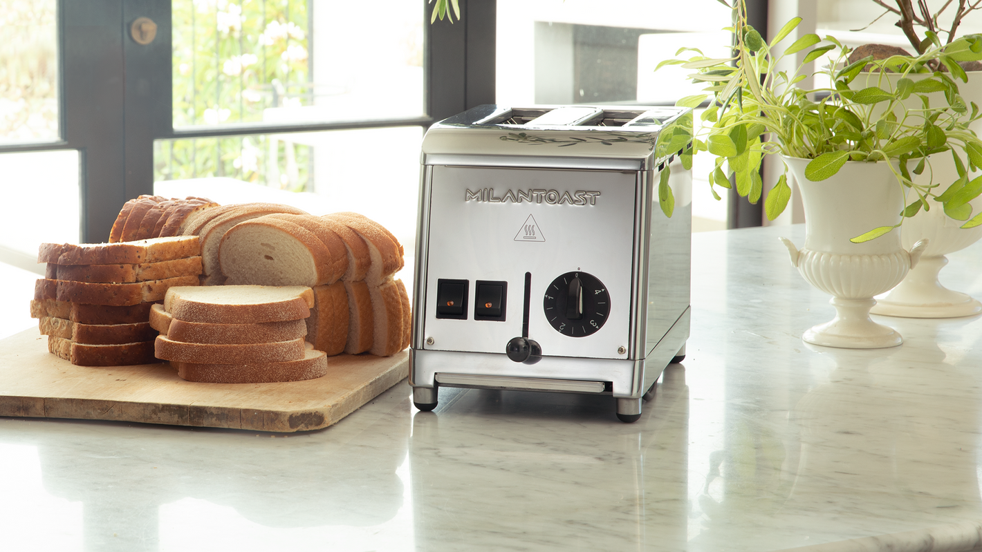 Milantoast toasters are sustainable and energy efficient