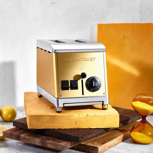 2 Slice Toaster - Gold