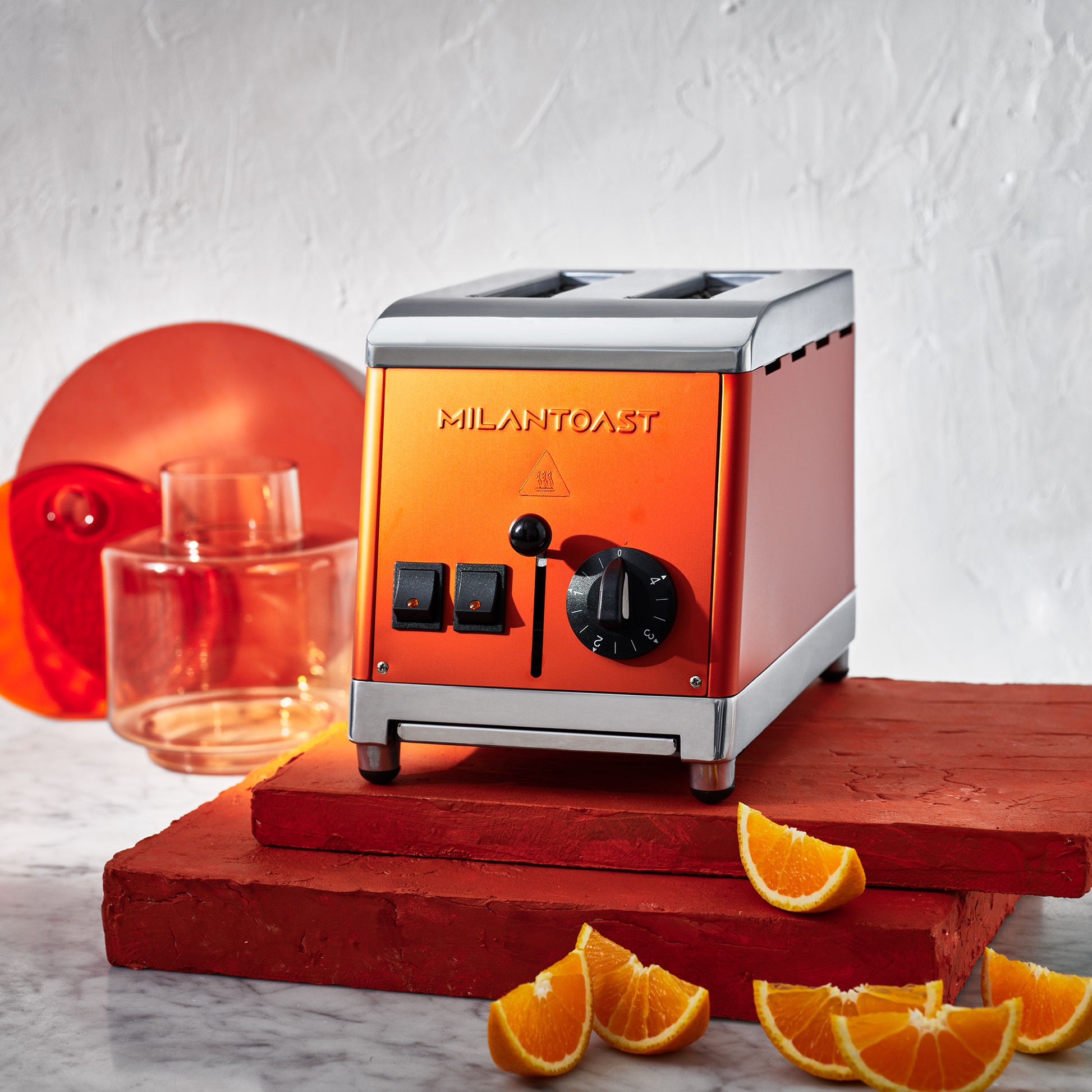 2 Slice Toaster - Orange – CafeCo Appliances